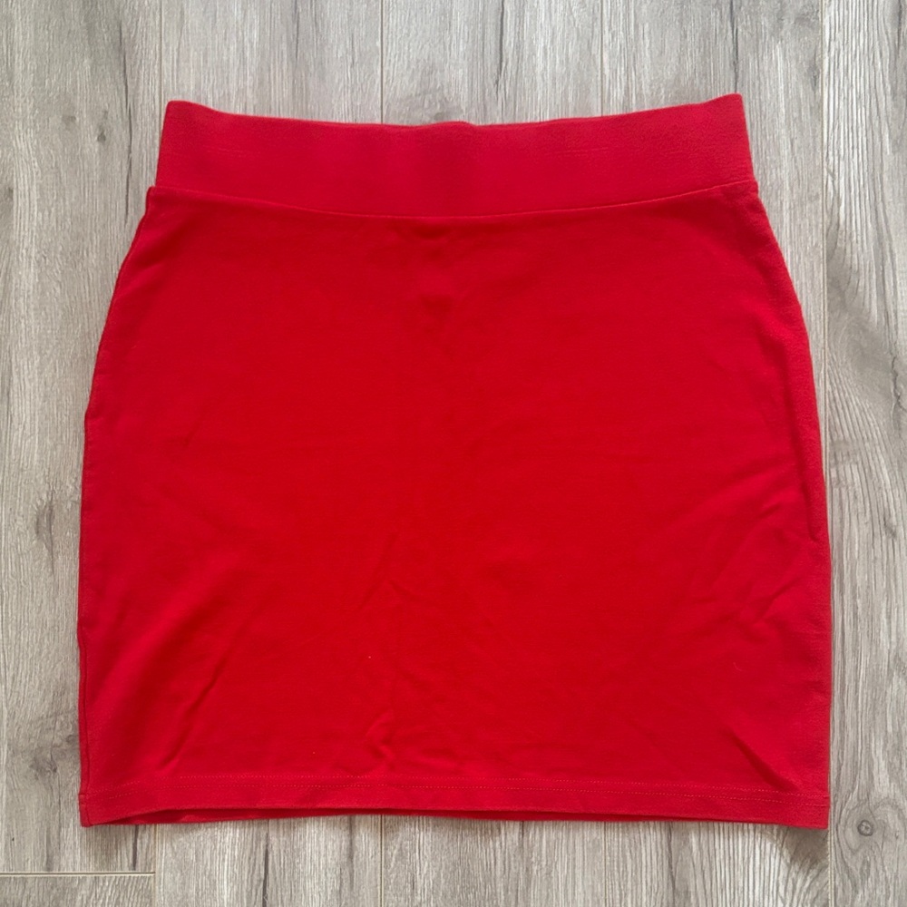 Red Women's Skirt